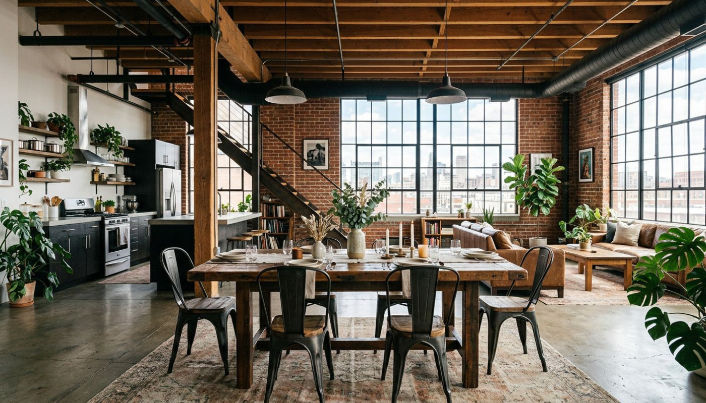 Comment intégrer le mobilier industriel dans un intérieur moderne ?