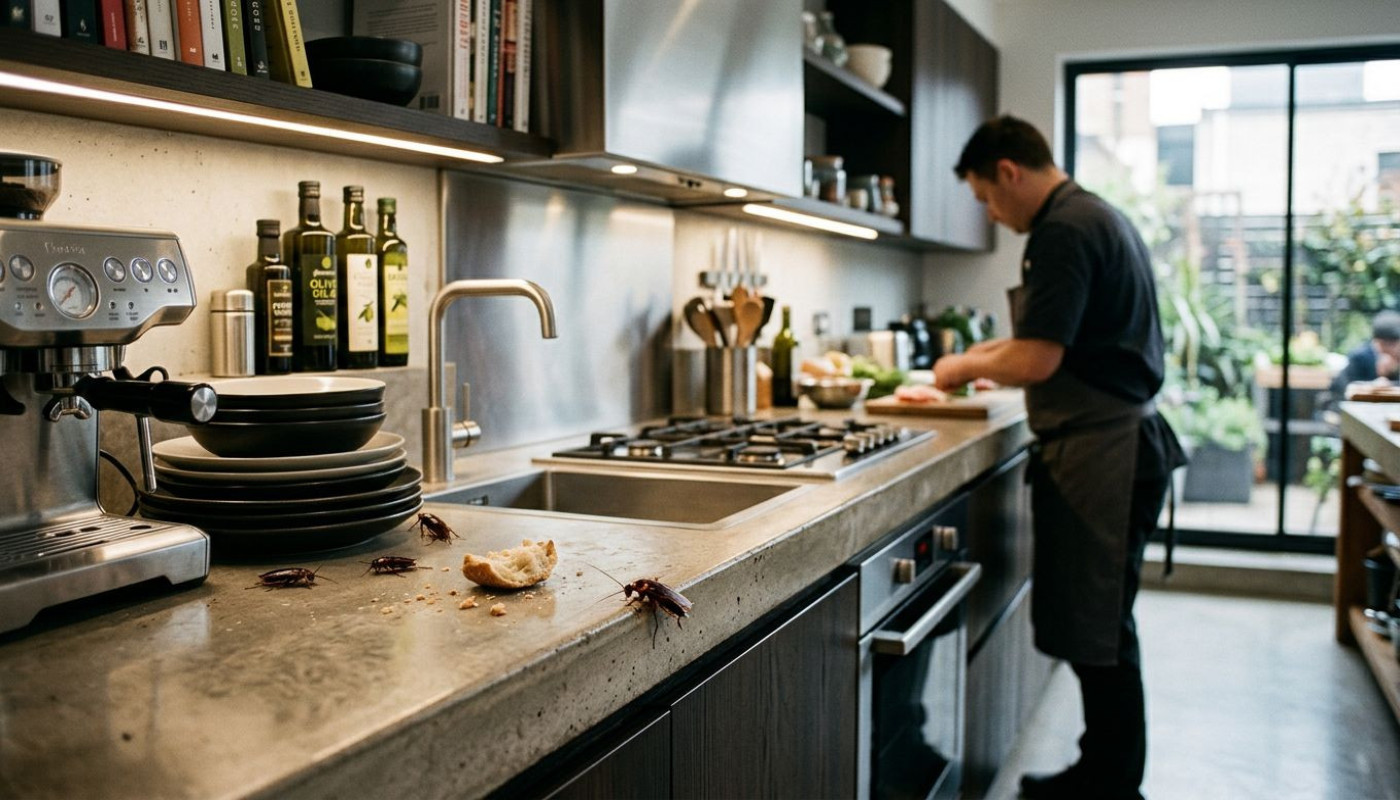 Le retour inattendu des cafards dans les cuisines haut de gamme